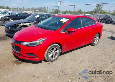 2016 Chevrolet Cruze Lt Auto z USA, uszkodzony, nr VIN 1G1BE5SM7G7251812